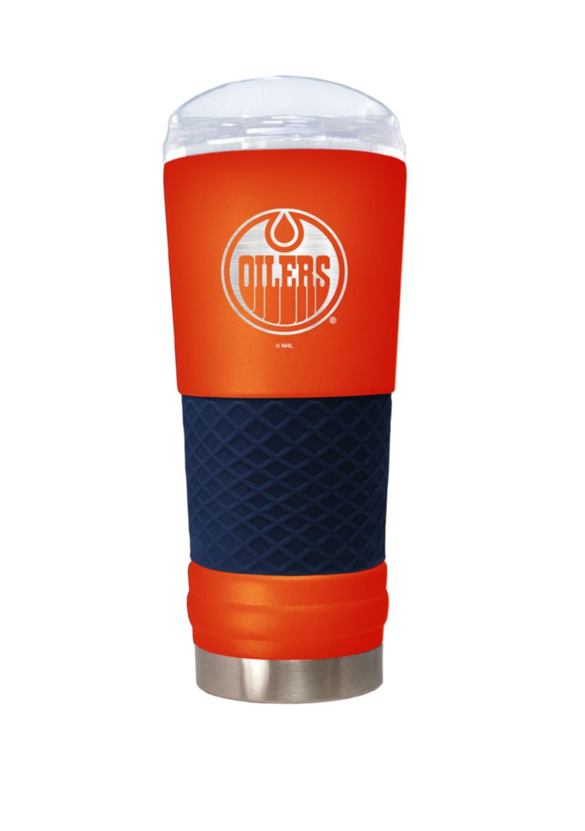NHL Edmonton Oilers 24 Ounce Team Colored Draft Tumbler