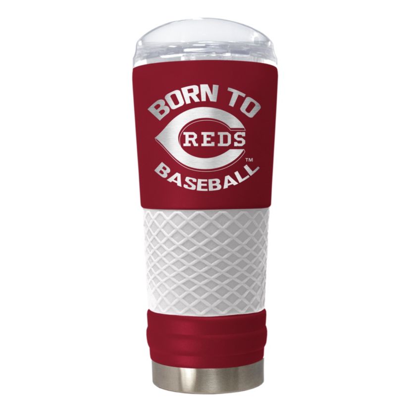 MLB Cincinnati Reds 24oz Team Colored Rally Cry Draft Tumbler