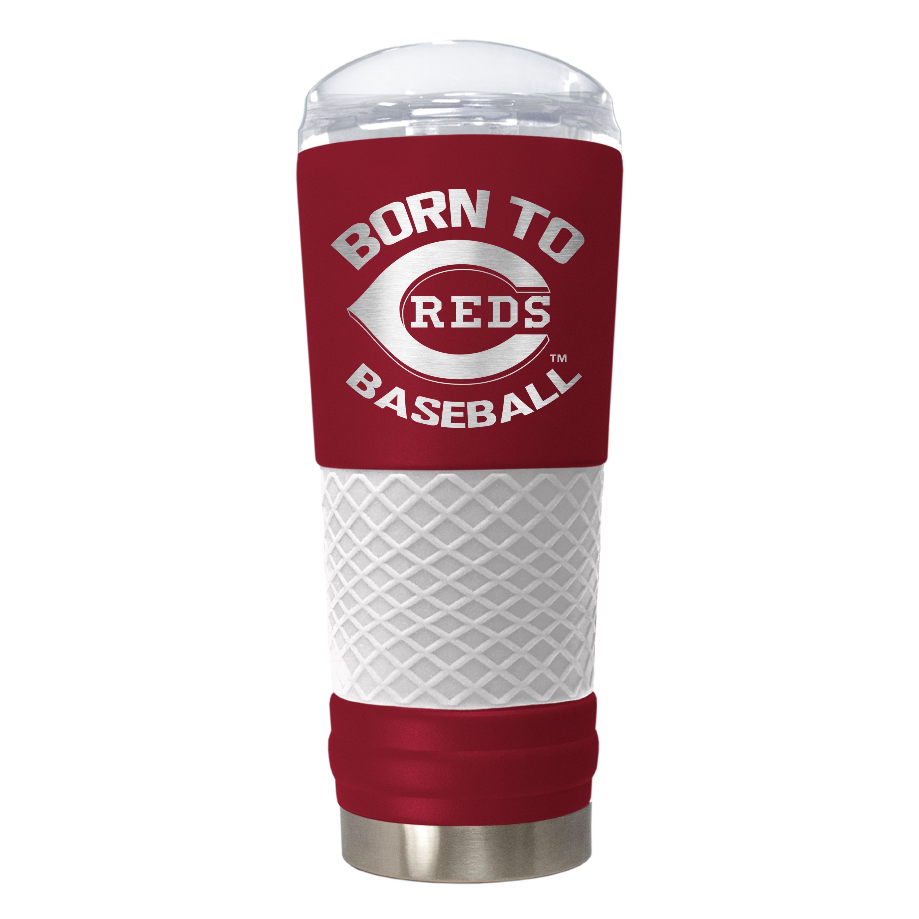 MLB Cincinnati Reds 24oz Team Colored Rally Cry Draft Tumbler