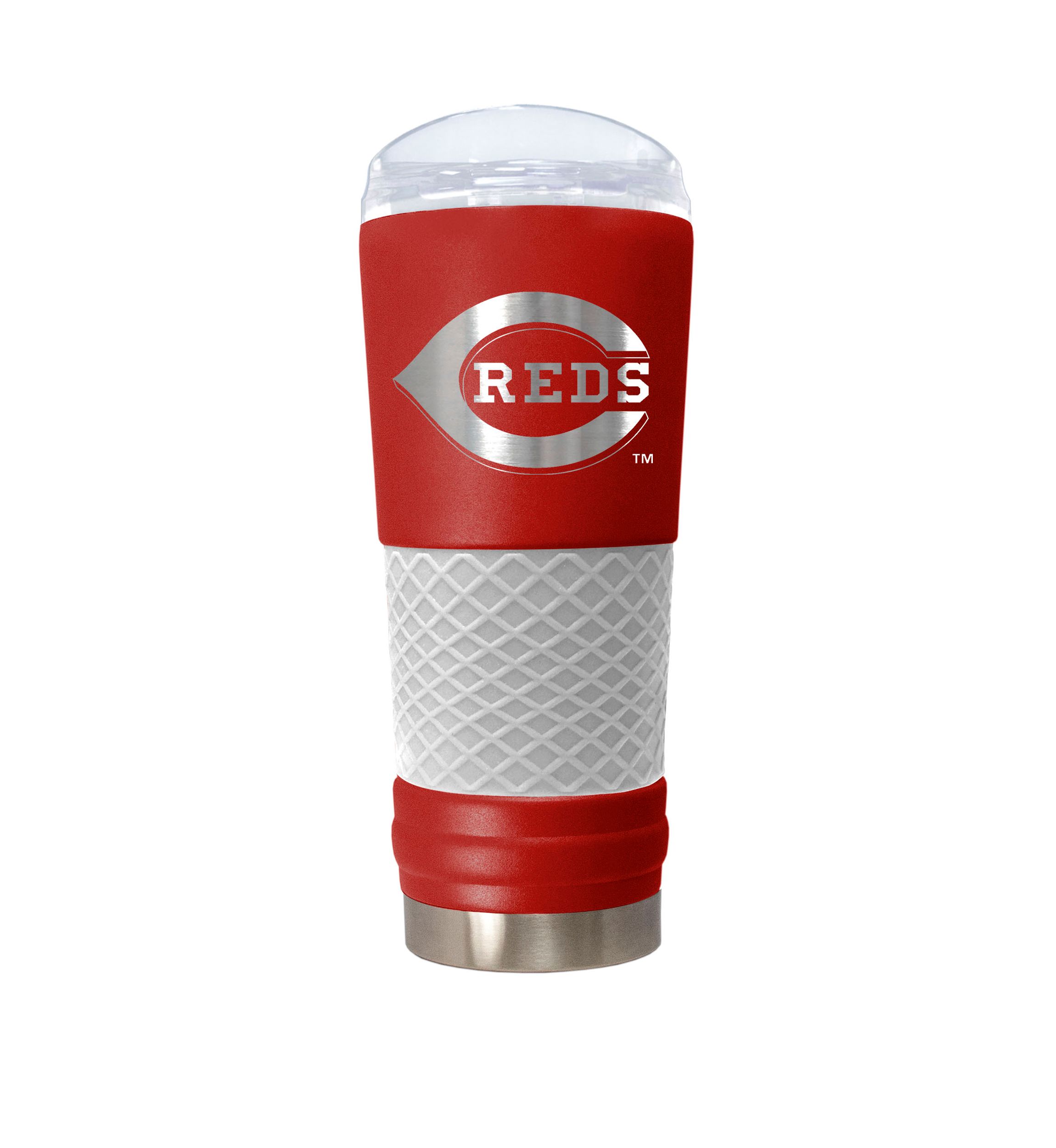 MLB Cincinnati Reds 24 Ounce Team Colored Draft Tumbler 