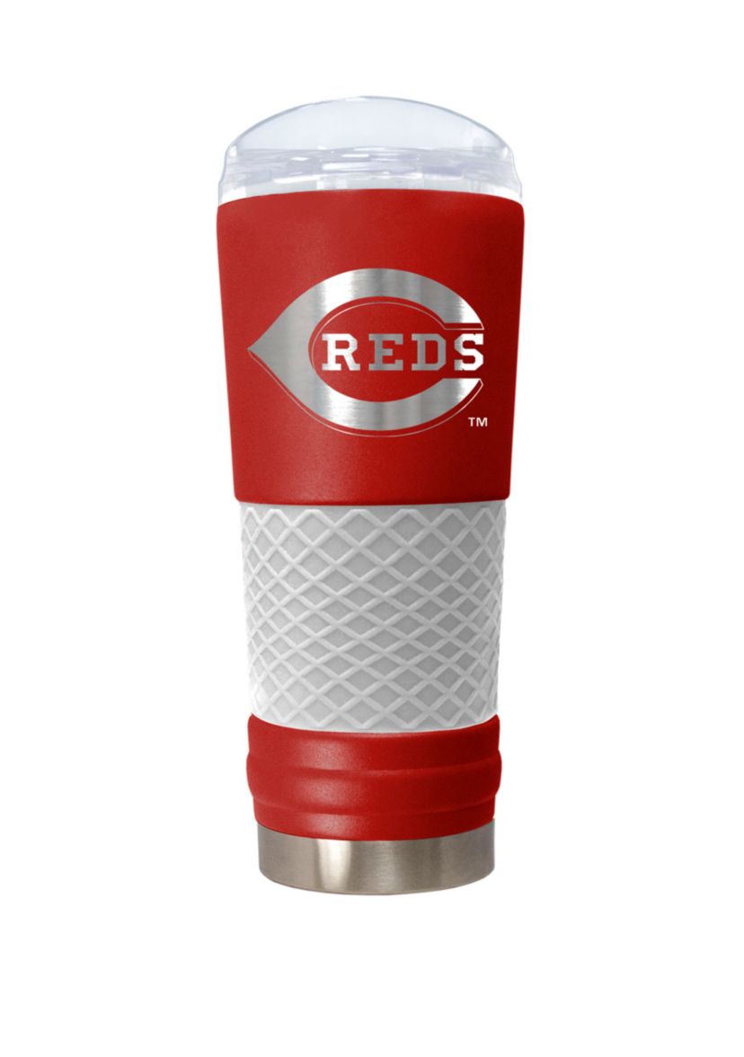MLB Cincinnati Reds 24 Ounce Team Colored Draft Tumbler 