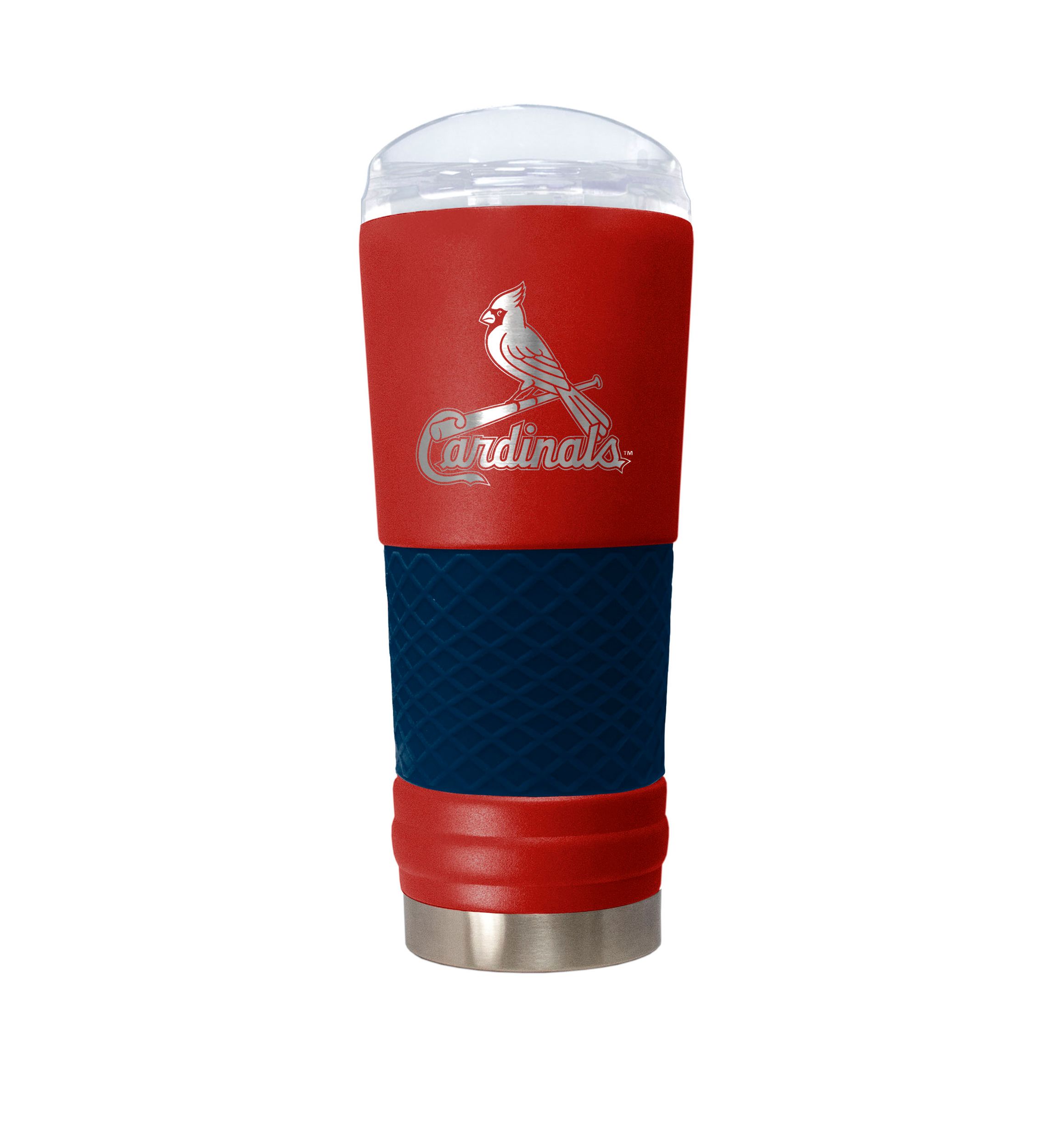 MLB St. Louis Cardinals 24 Ounce Team Colored Draft Tumbler 