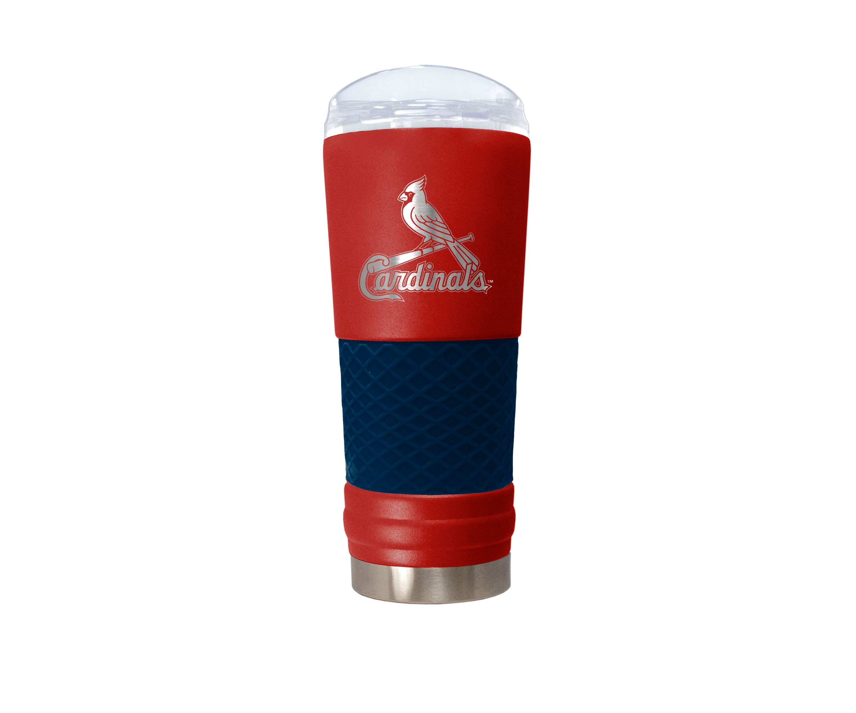 MLB St. Louis Cardinals 24 Ounce Team Colored Draft Tumbler 