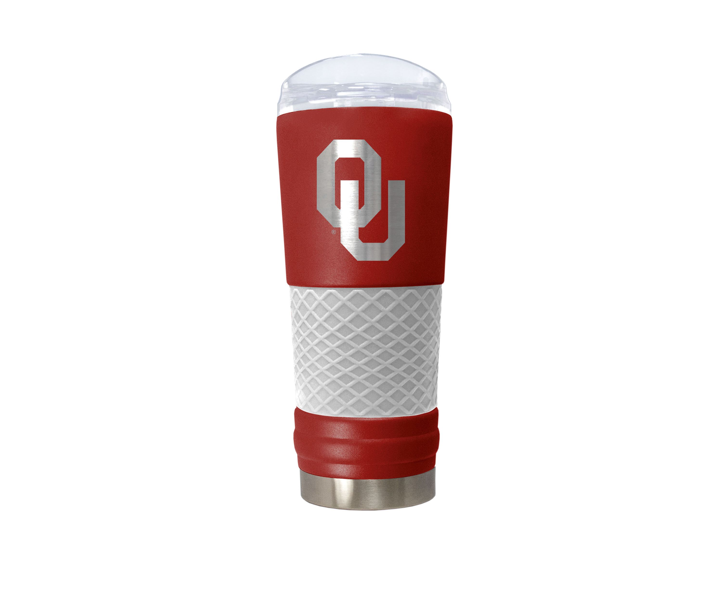 NCAA Oklahoma Sooners 24 Ounce Team Color Draft Tumbler