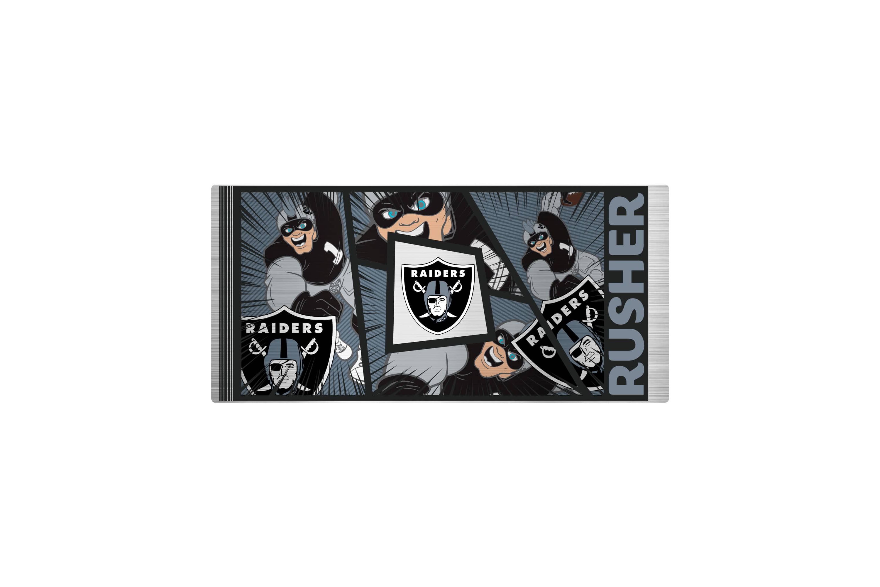 Oakland Raiders NFL Las Vegas Raiders  14oz Mascot Mini Thirst Water Bottle
