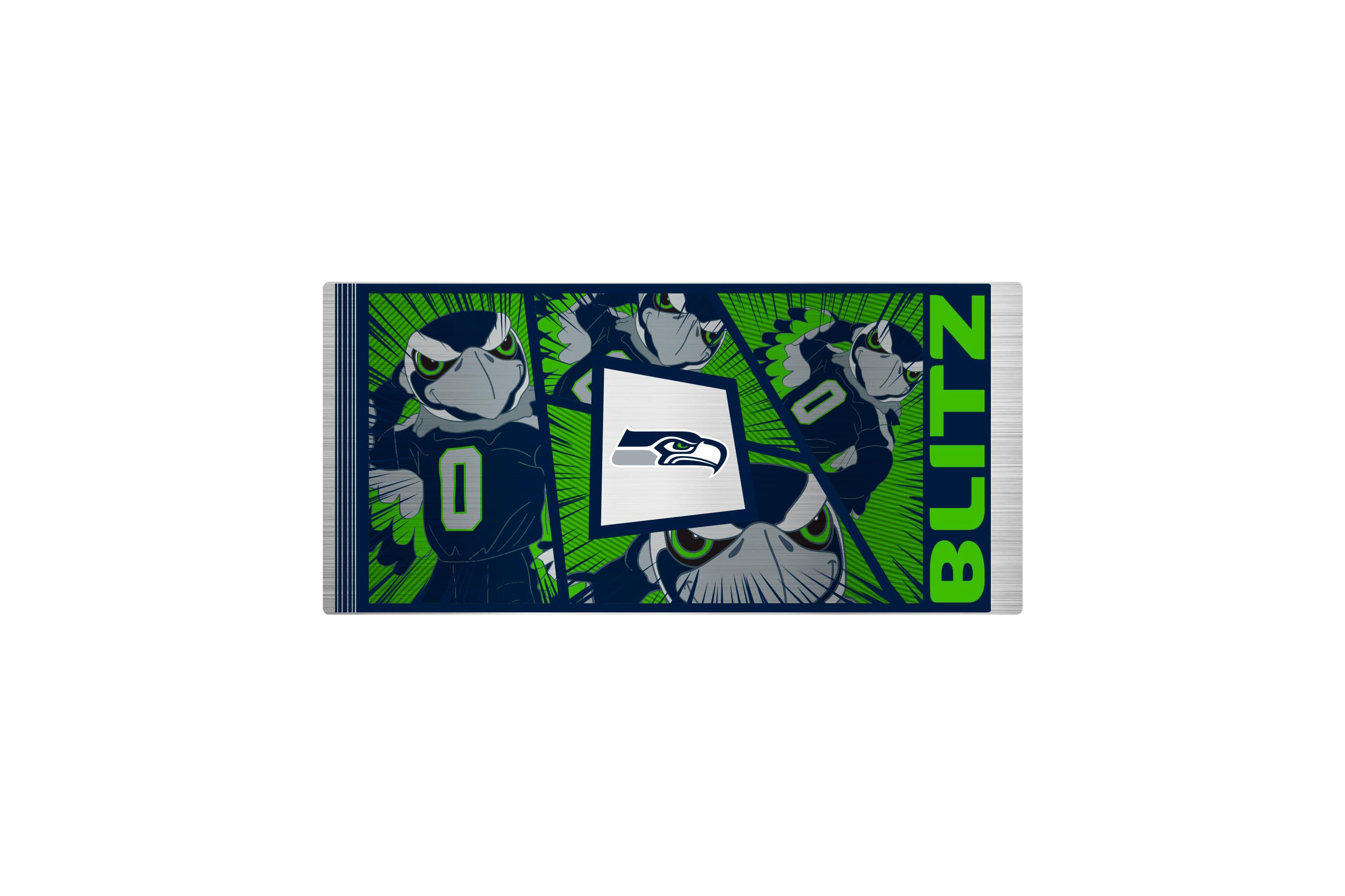 NFL Seattle Seahawks 14oz Mascot Mini Thirst Water Bottle