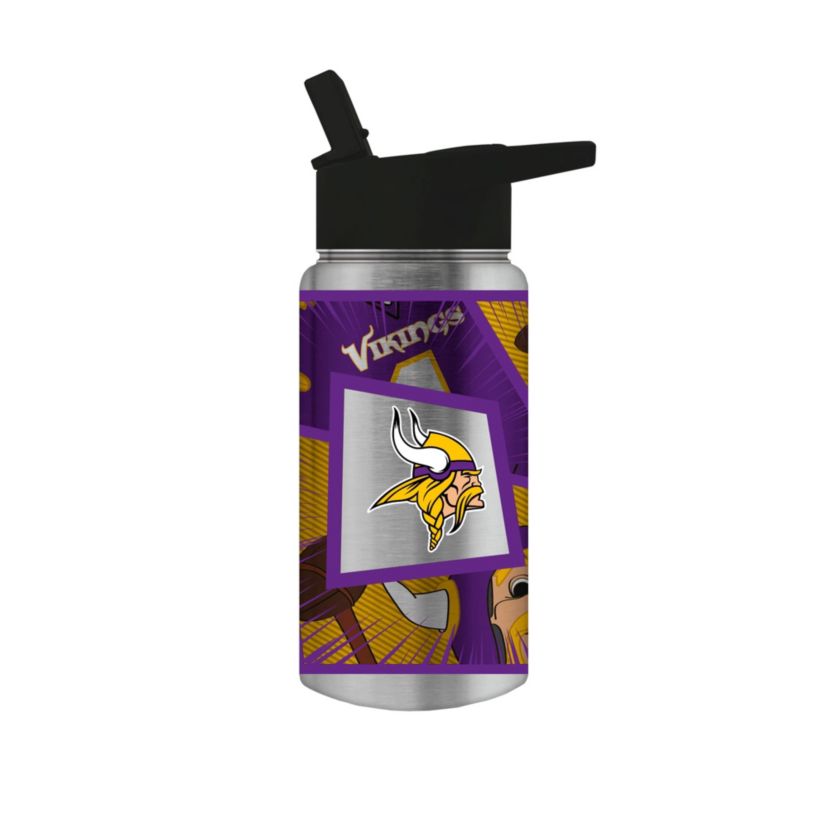 NFL Minnesota Vikings 14oz Mascot Mini Thirst Water Bottle