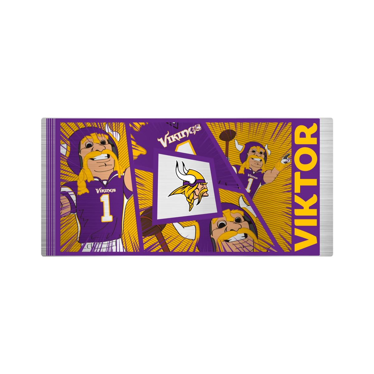 NFL Minnesota Vikings 14oz Mascot Mini Thirst Water Bottle