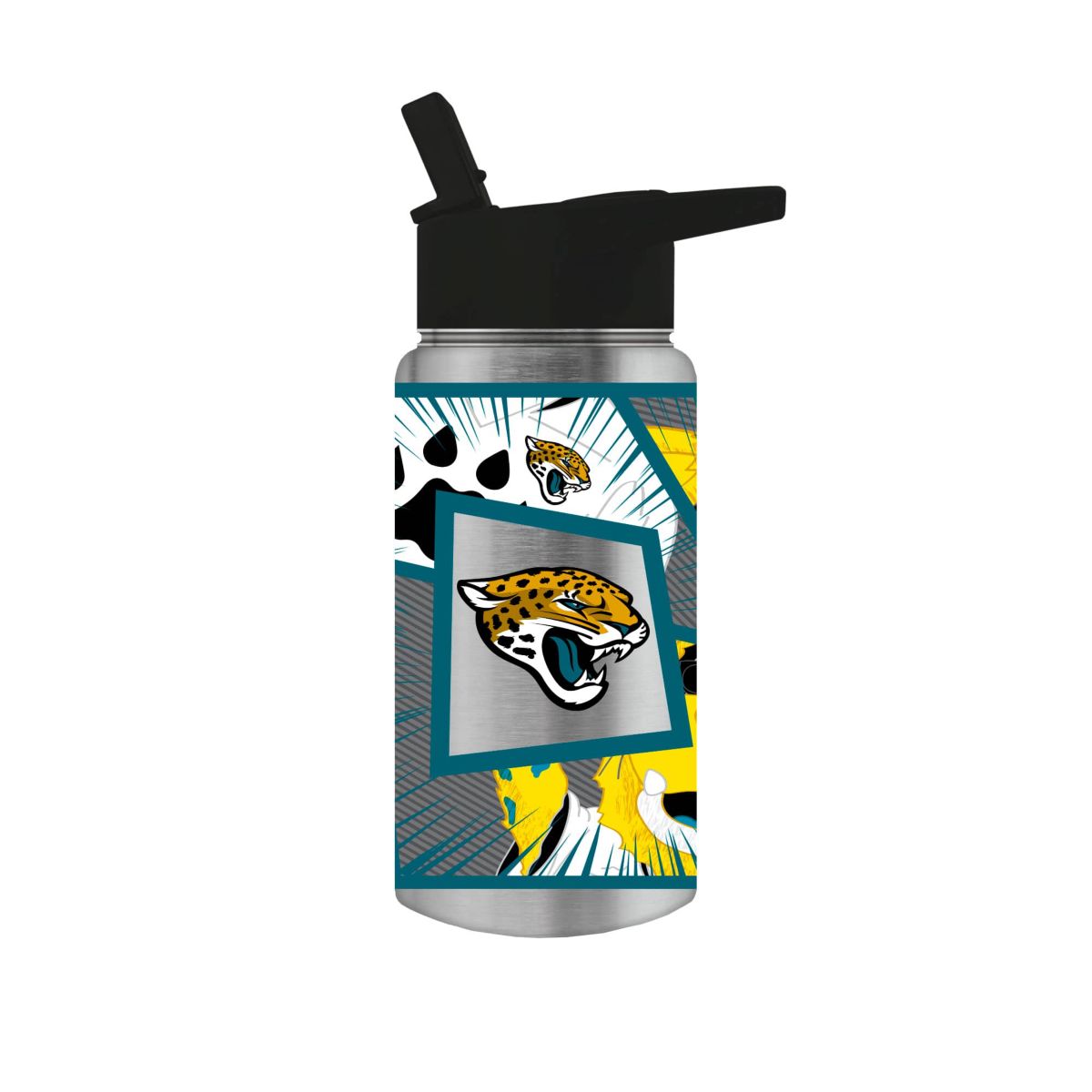 NFL Jacksonville Jaguars 14oz Mascot Mini Thirst Water Bottle
