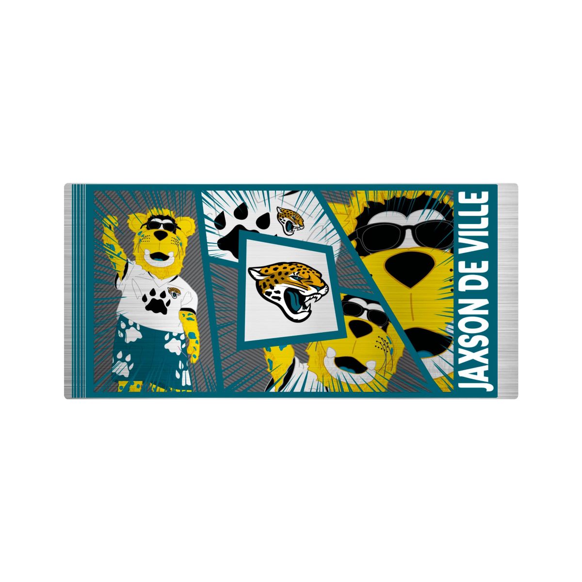 NFL Jacksonville Jaguars 14oz Mascot Mini Thirst Water Bottle