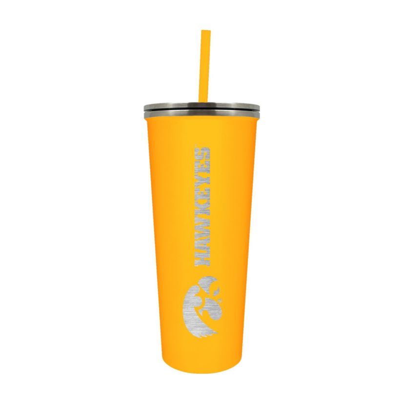 NCAA Iowa Hawkeyes 22oz New Skinny Tumbler