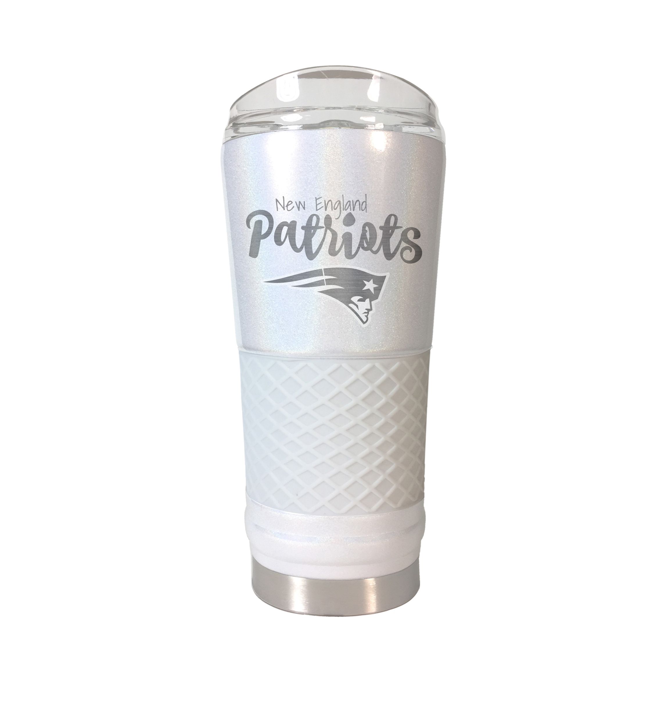 NFL New England Patriots 24 Ounce Opal Draft Tumbler