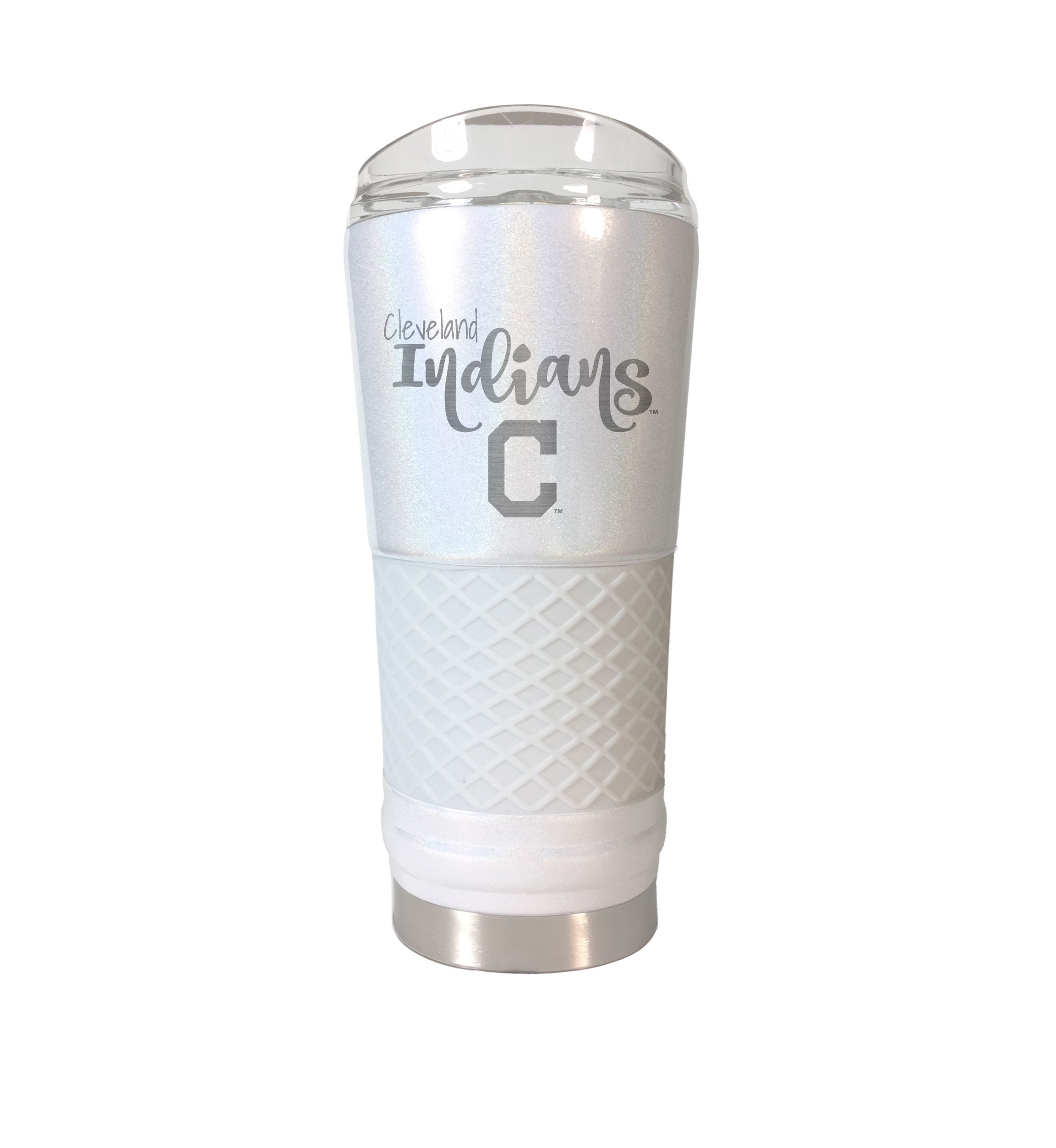 MLB Cleveland Indians 24 oz Opal Draft Tumbler 