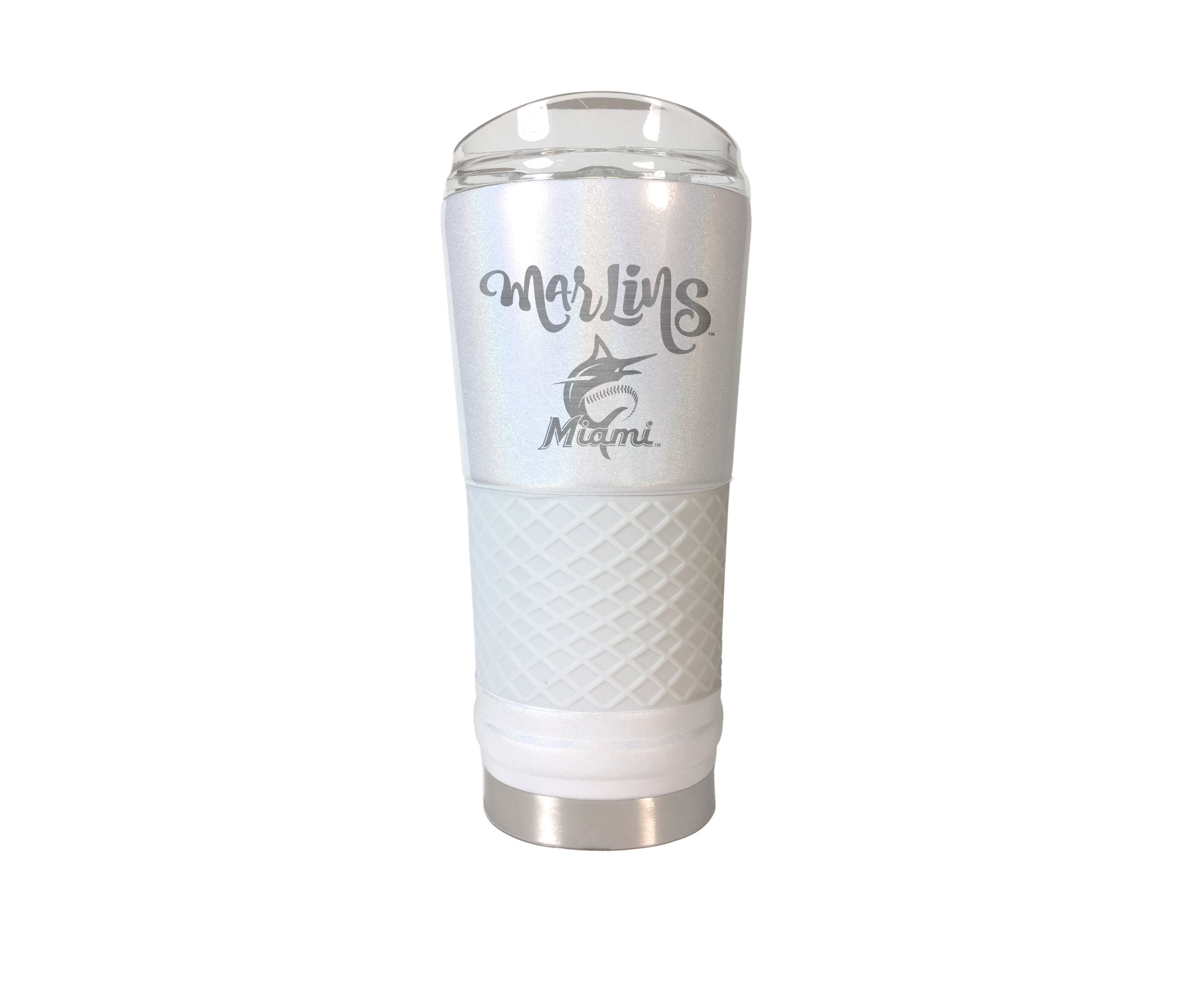 MLB Miami Marlins 24 oz Opal Draft Tumbler 