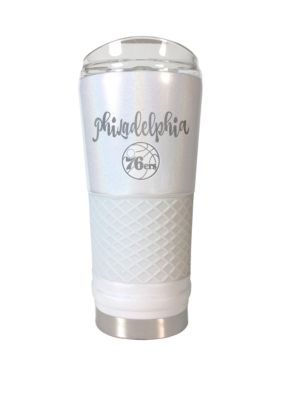 Great American Products NBA Philadelphia 76ers 24 Ounce Opal Draft Tumbler