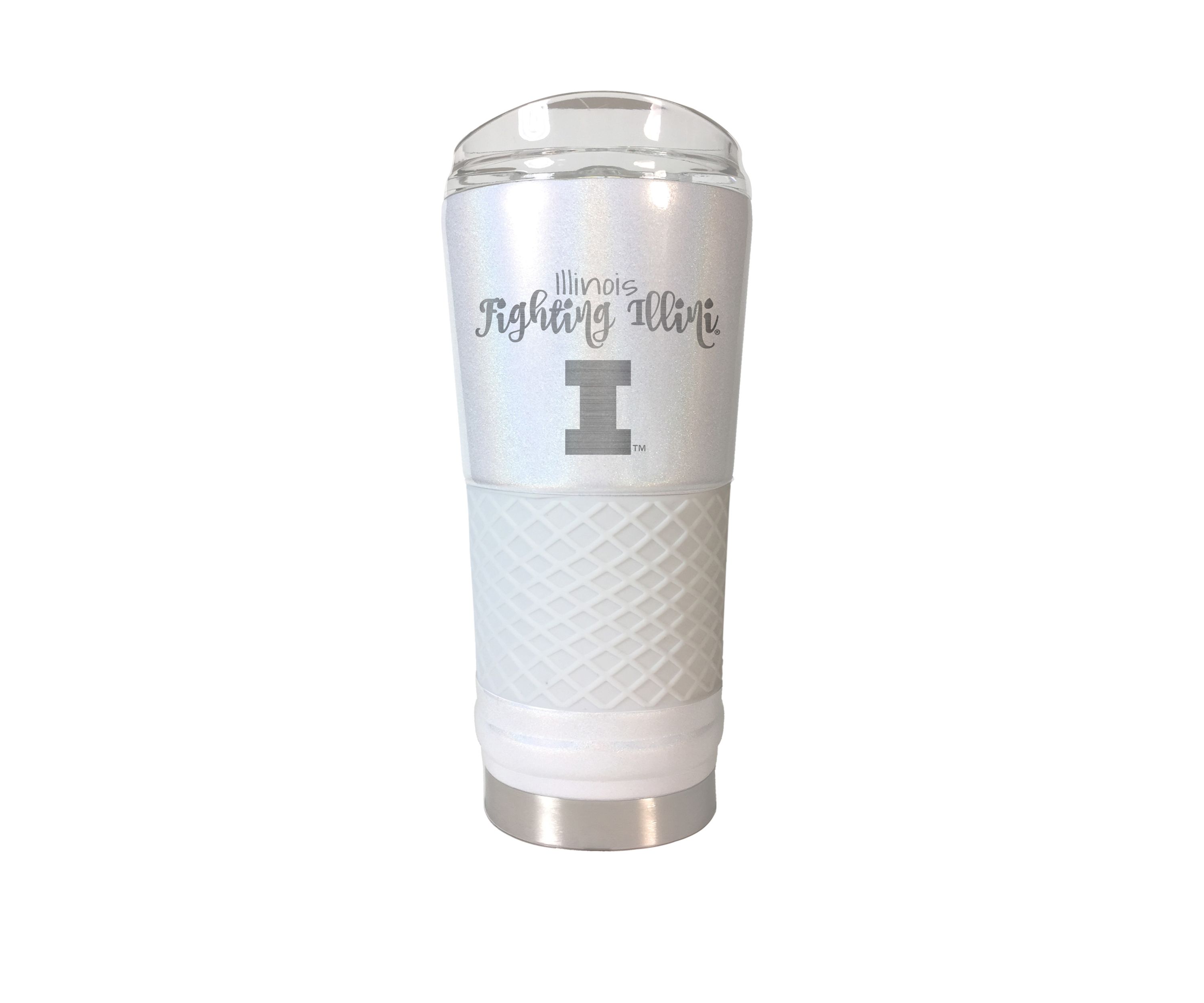 NCAA Illinois Fighting Illini 24 Ounce Opal Draft Tumbler