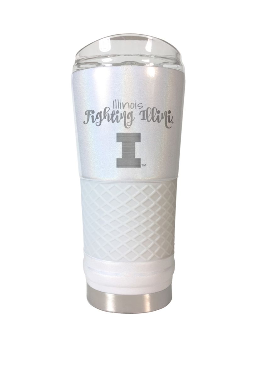 NCAA Illinois Fighting Illini 24 Ounce Opal Draft Tumbler