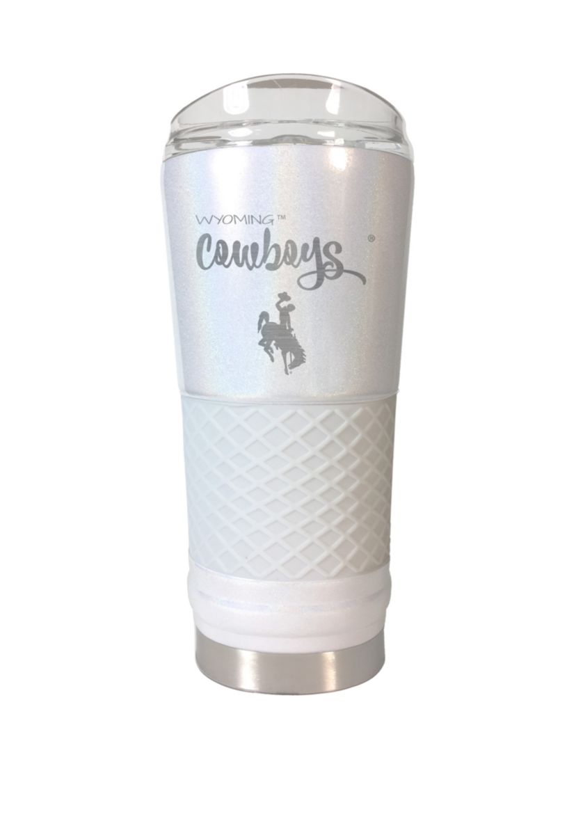 NCAA Wyoming Cowboys 24 Ounce Opal Draft Tumbler