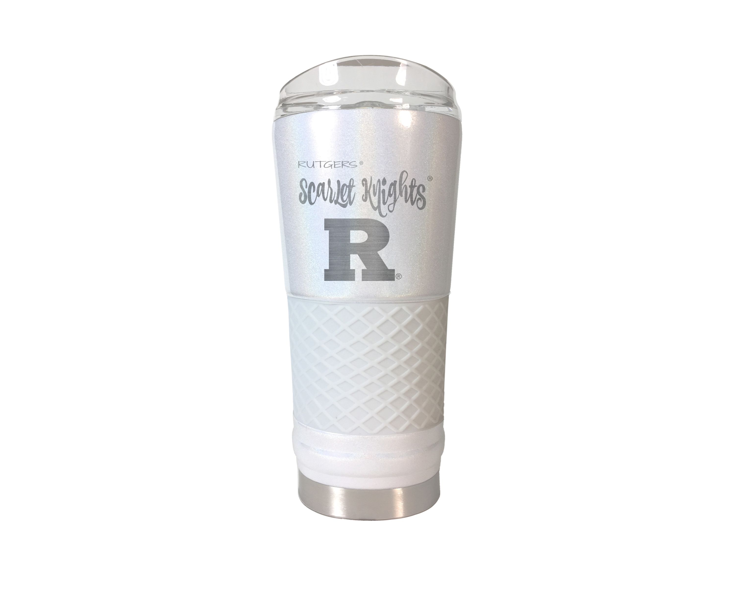 NCAA Rutgers Scarlet Knights 24 Ounce Opal Draft Tumbler