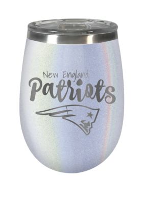 NFL New England Patriots 12 Ounce Opal Wine Tumbler