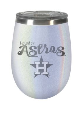 MLB Houston Astros 12 Ounce Opal Wine Tumbler 