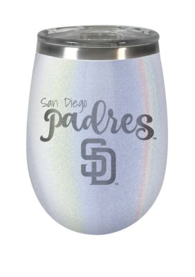 MLB San Diego Padres 12 oz Opal Wine Tumbler 