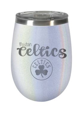 NBA Boston Celtics 12 Ounce Opal Wine Tumbler