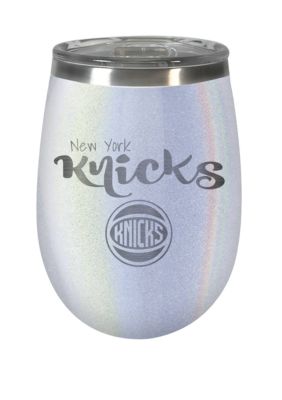 NBA New York Knicks 12 Ounce Opal Wine Tumbler