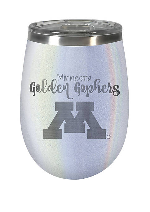 NCAA Minnesota Golden Gophers 12 Ounce Opal Wine Tumbler 