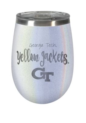 Great American Products NCAA Georgia Tech Yellow Jackets 12 Ounce Opal Wine Tumbler -  7601701OGWS2371