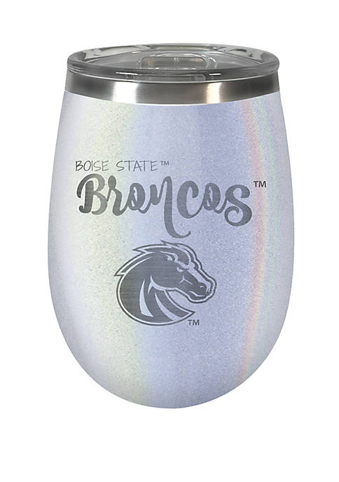 NCAA Boise State Broncos 12 Ounce Opal Wine Tumbler