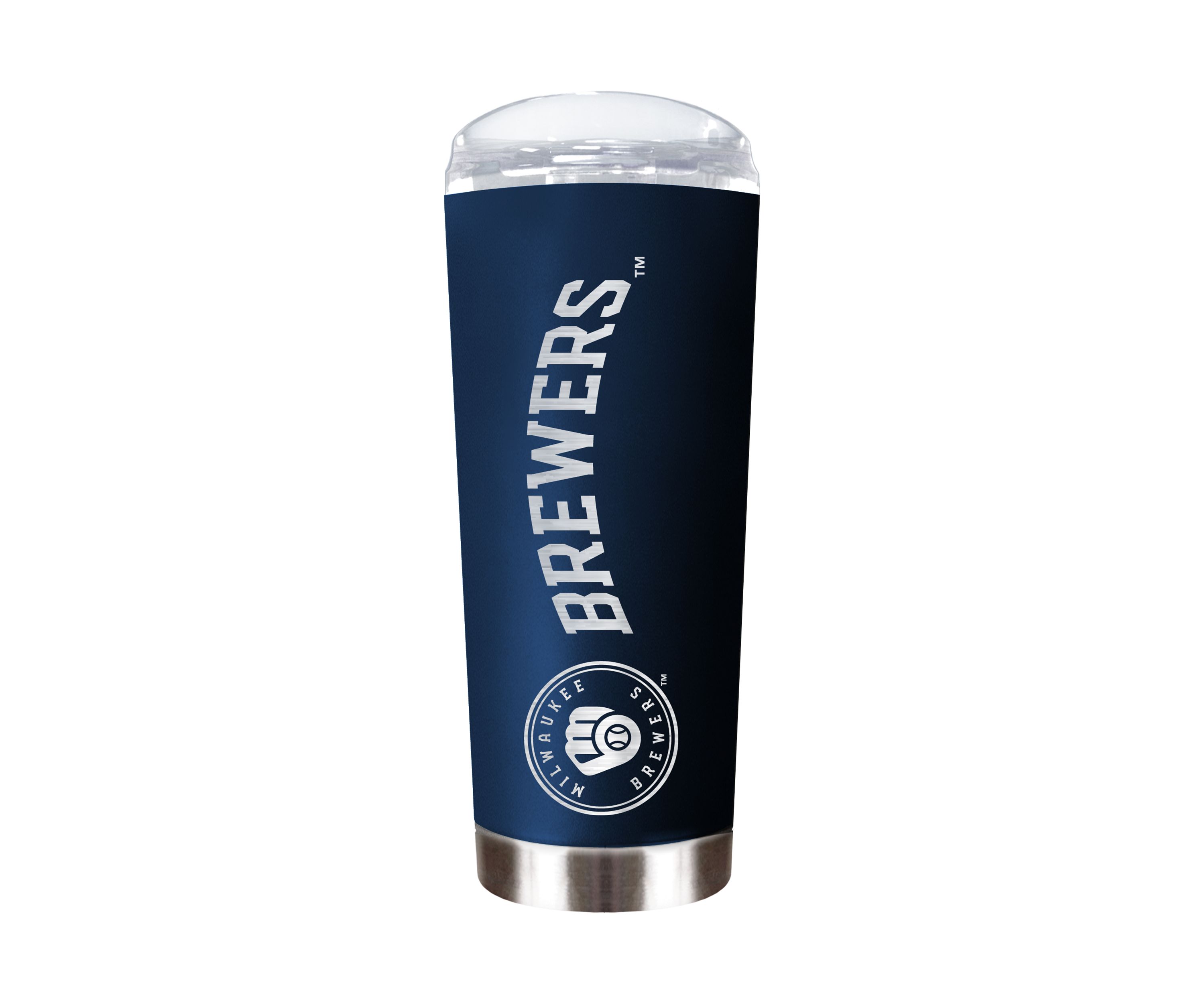 MLB Milwaukee Brewers 18 Ounce Roadie Travel Tumbler 