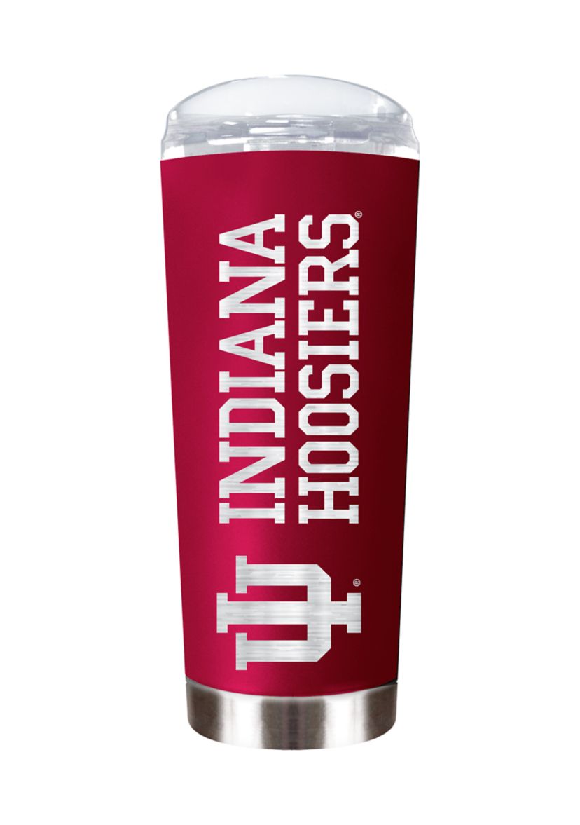 NCAA Indiana Hoosiers 18 Ounce Roadie Travel Tumbler 