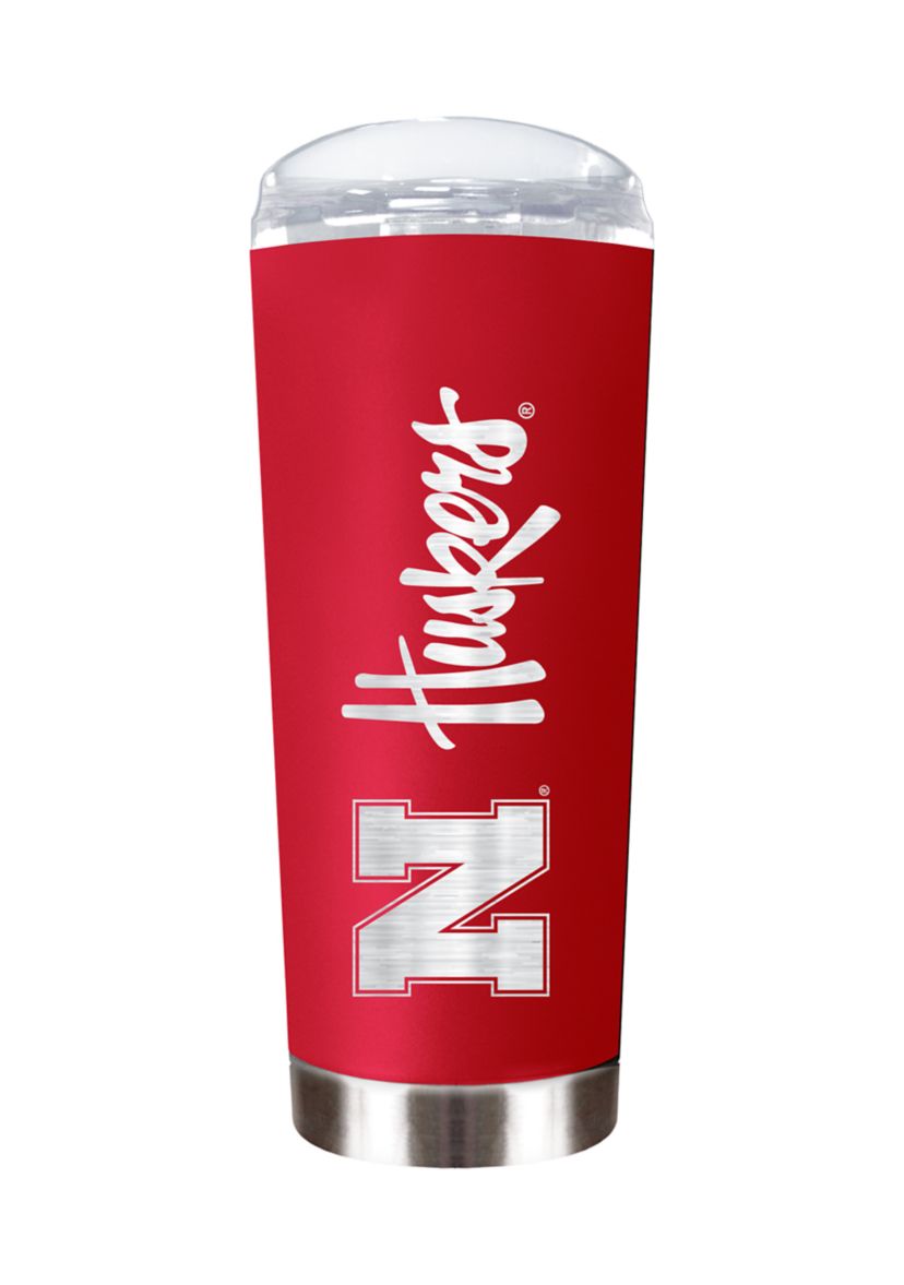 NCAA Nebraska Cornhuskers 18 Ounce Roadie Travel Tumbler 