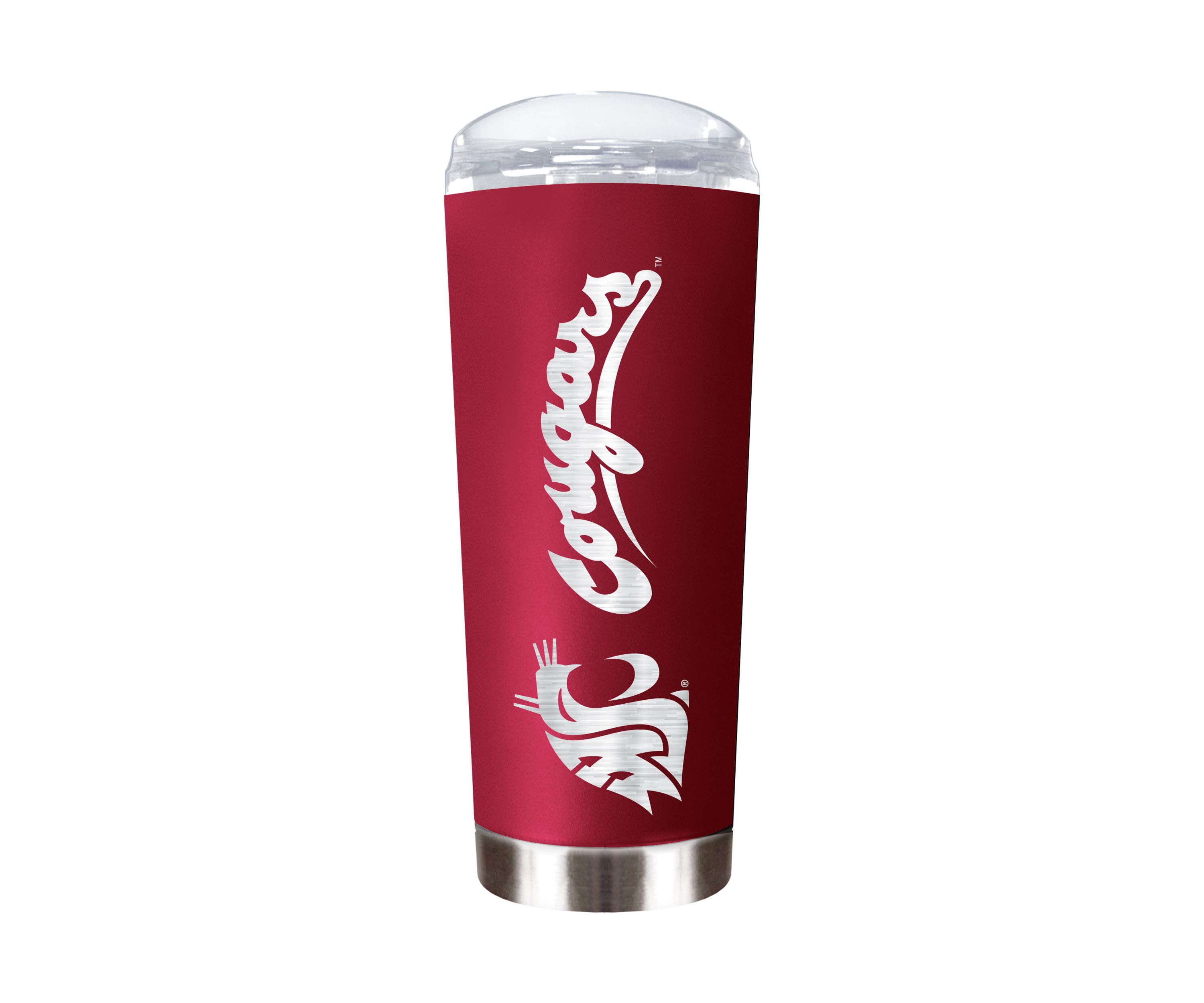 NCAA Washington State Cougars 18 Ounce Roadie Travel Tumbler 