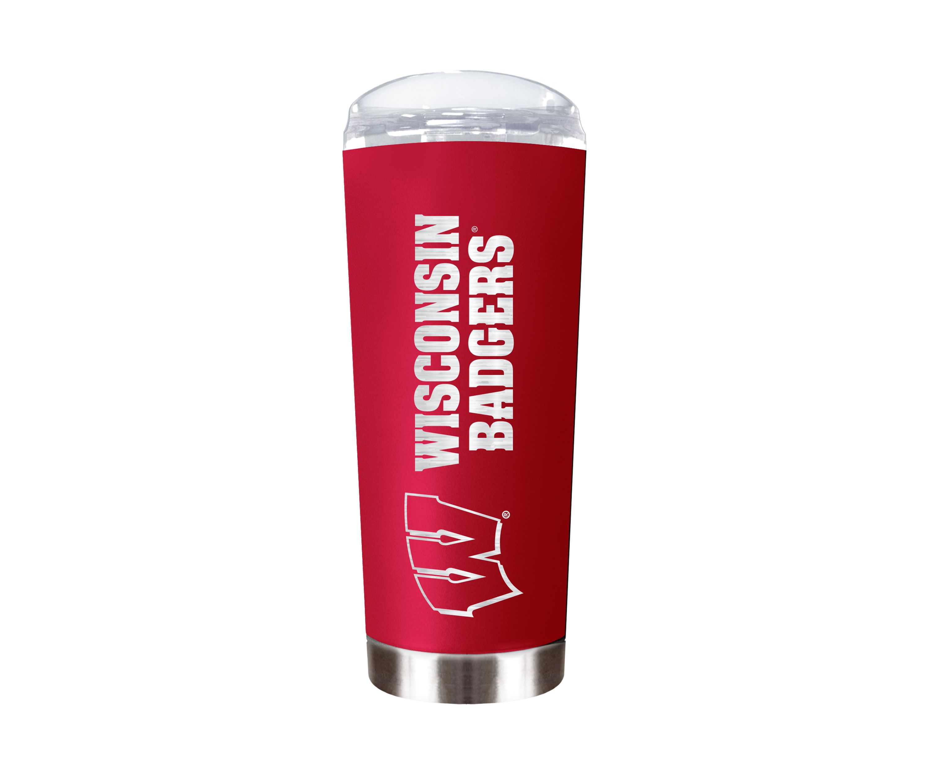 NCAA Wisconsin Badgers 18 Ounce Roadie Travel Tumbler 