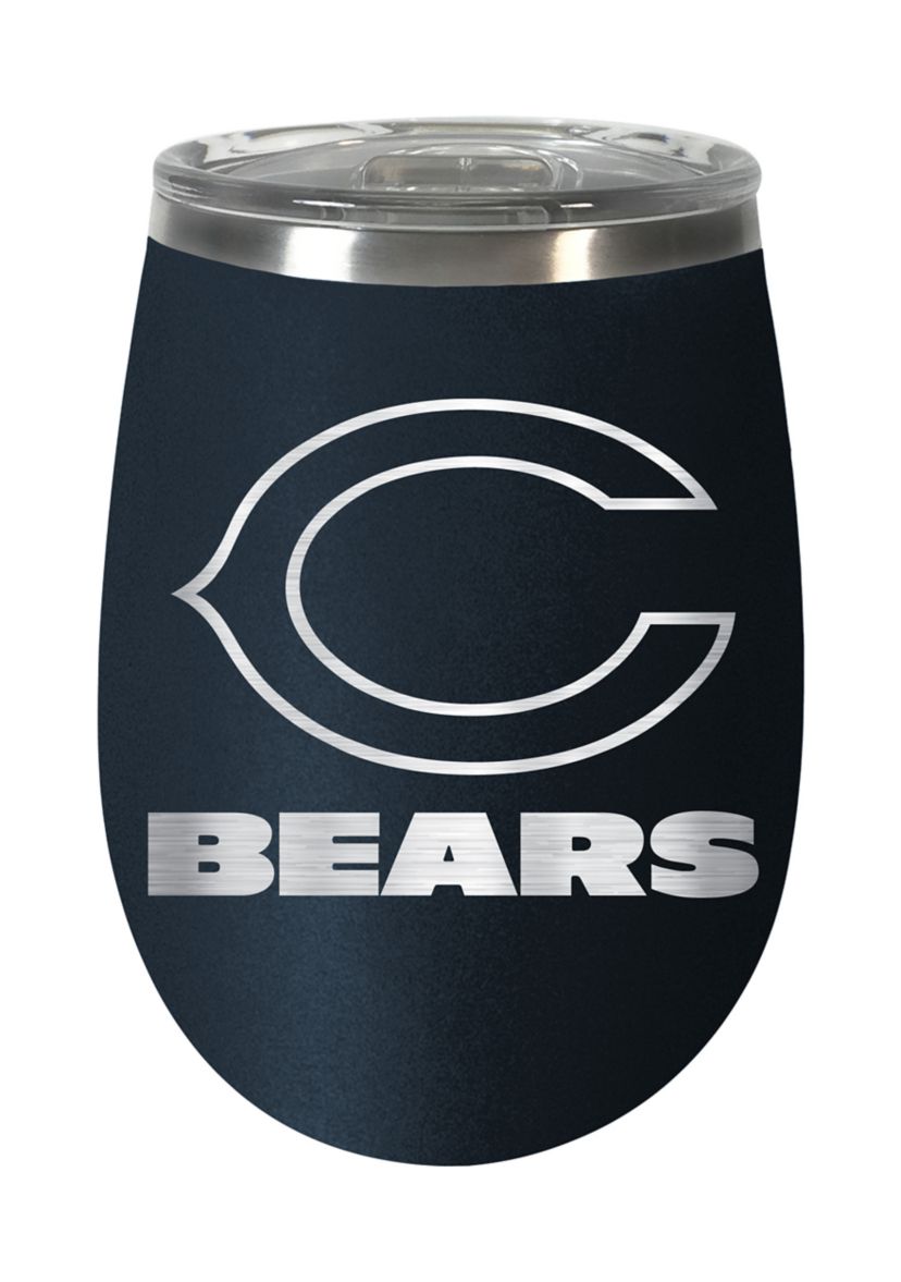 NFL Chicago Bears 10 Ounce  Team Colored Wine Tumbler