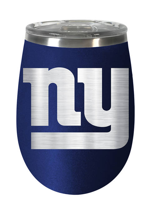 NFL New York Giants 10 Ounce Team Colored Wine Tumbler
