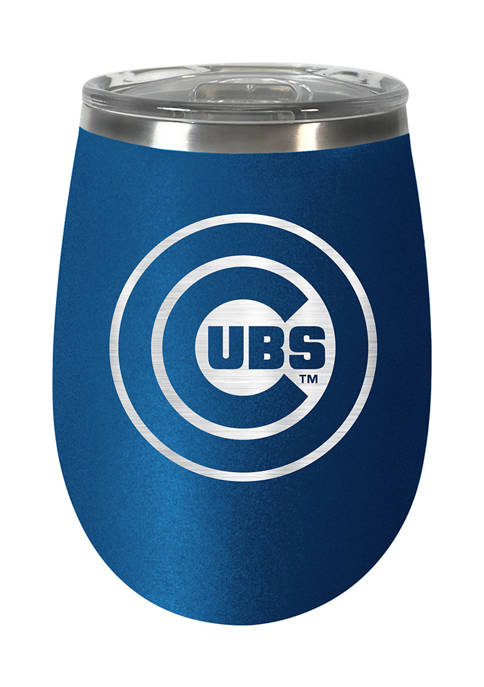 MLB Chicago Cubs 10 Ounce Team Colored Wine Tumbler