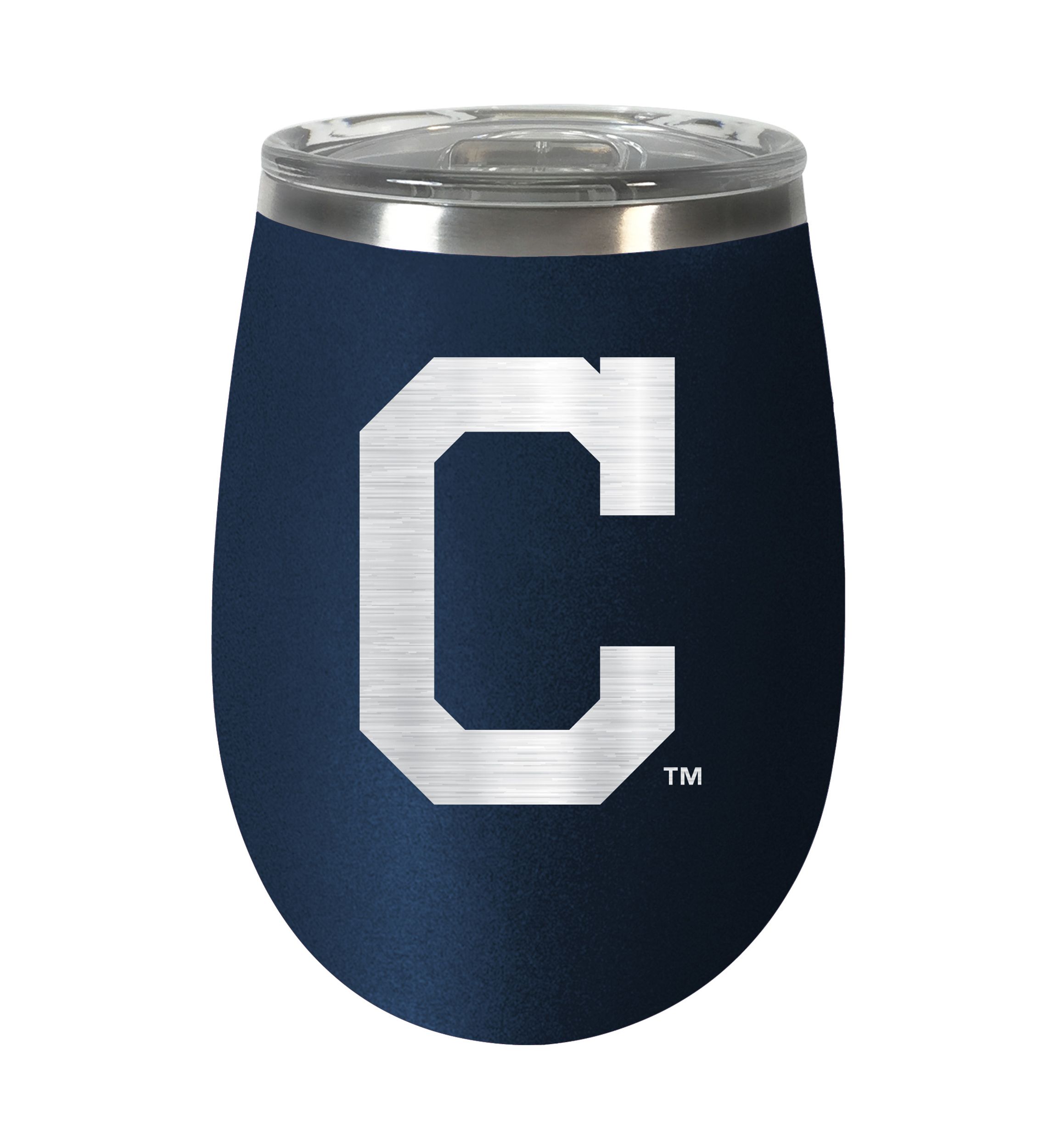 MLB Cleveland Indians 10 Ounce Team Colored Wine Tumbler