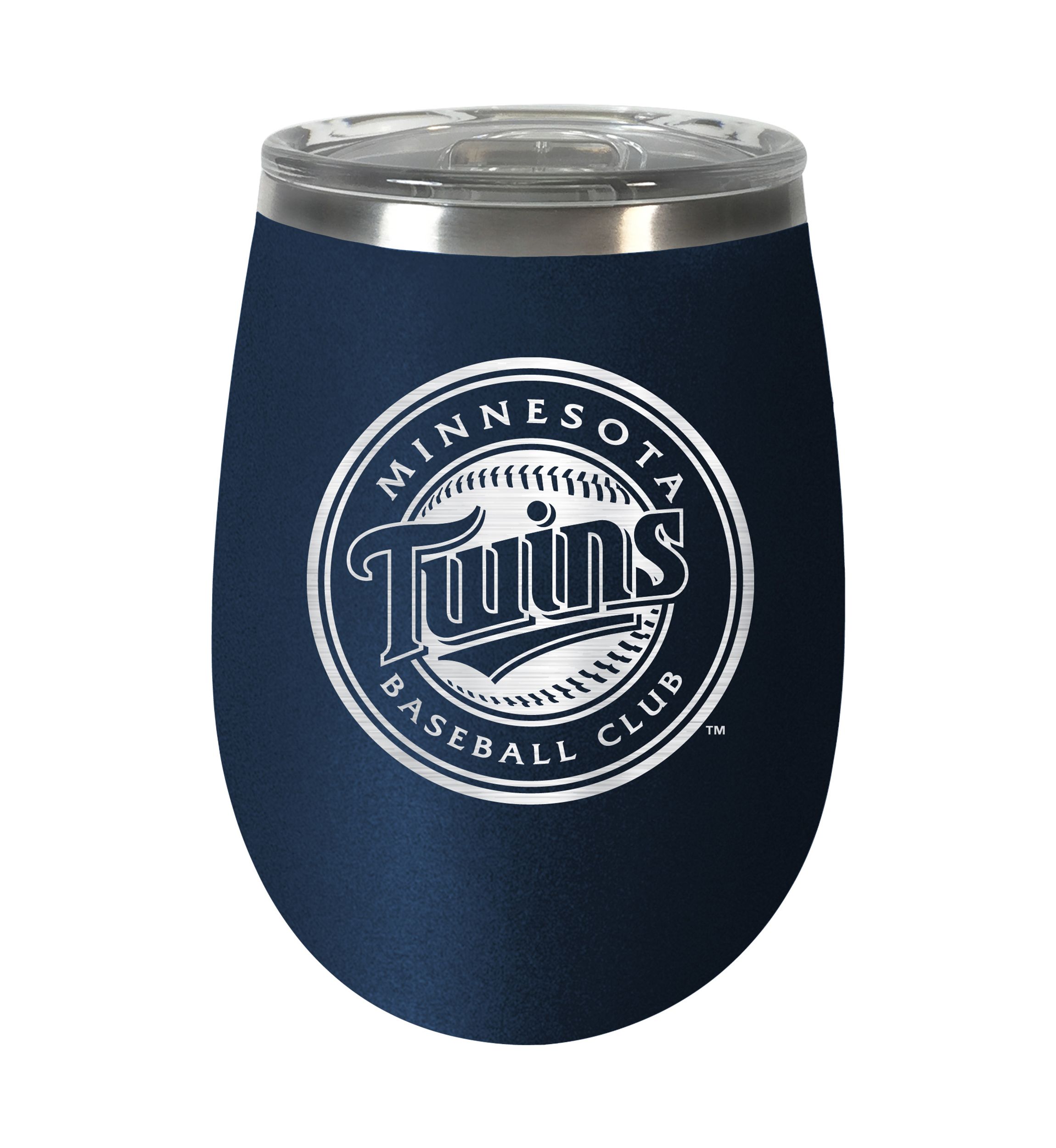 MLB Minnesota Twins 10 Ounce Team Colored Wine Tumbler