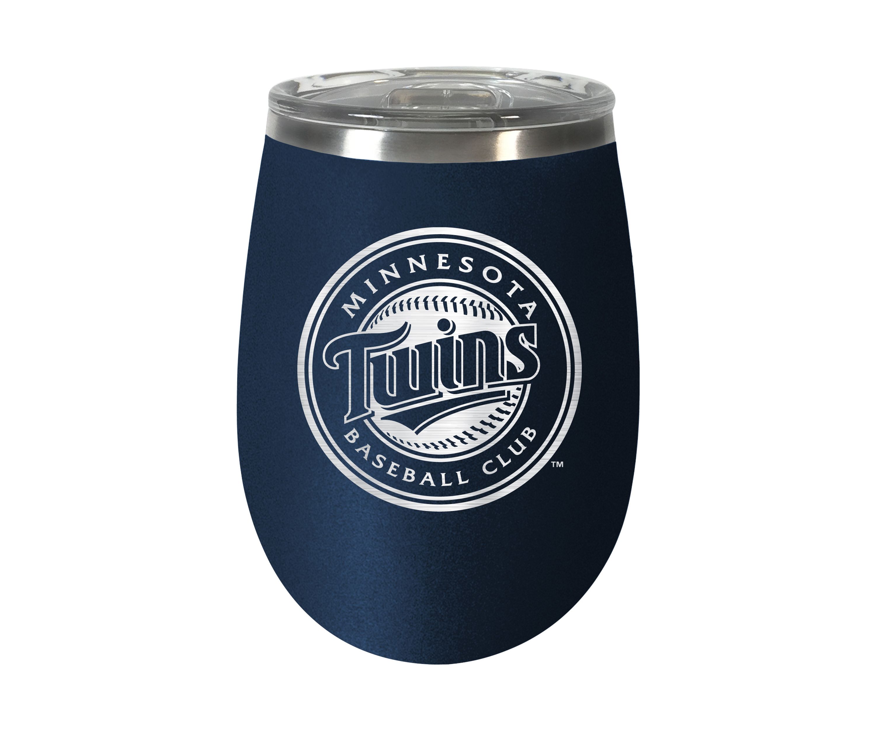 MLB Minnesota Twins 10 Ounce Team Colored Wine Tumbler