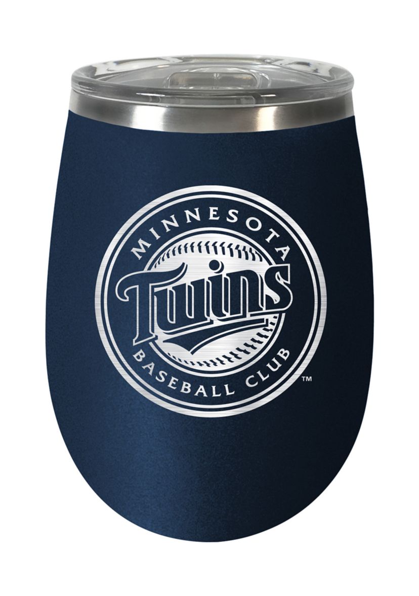 MLB Minnesota Twins 10 Ounce Team Colored Wine Tumbler
