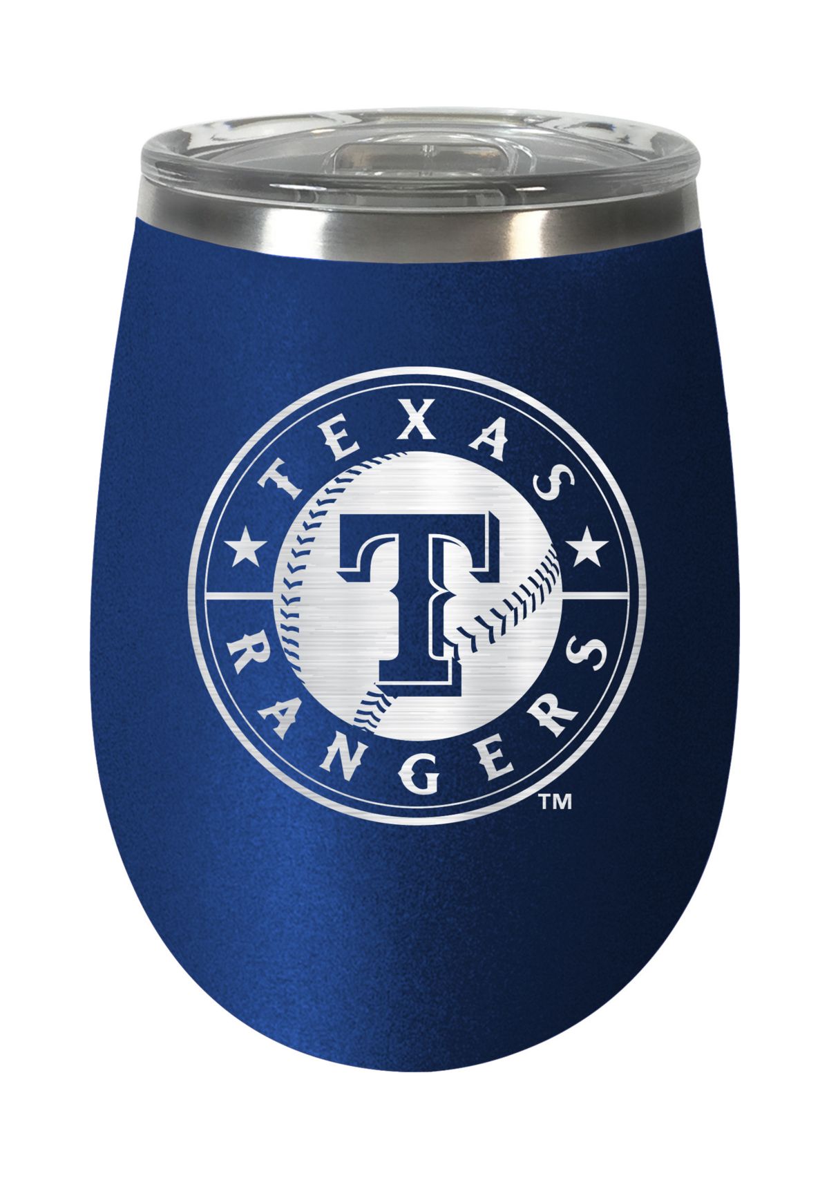 MLB Texas Rangers 10 Ounce Team Colored Wine Tumbler