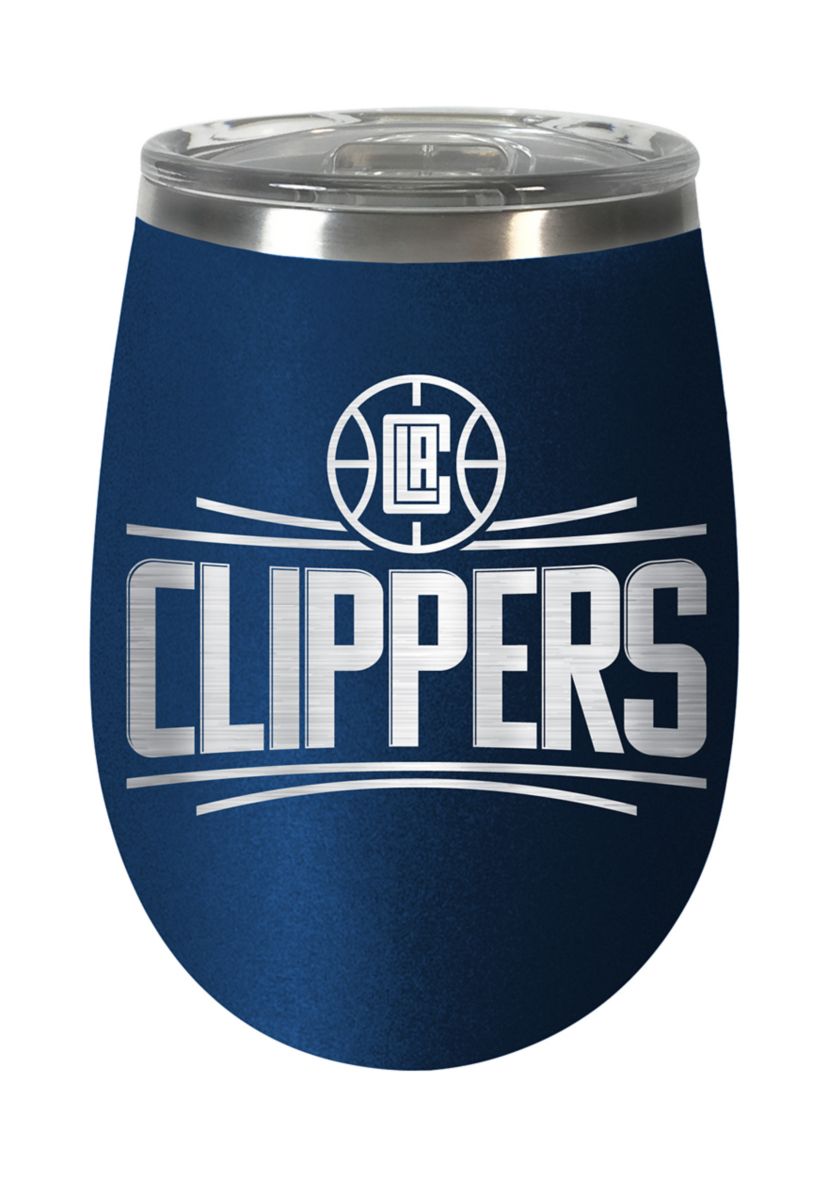 NBA Los Angeles Clippers 10 Ounce Team Colored Wine Tumbler