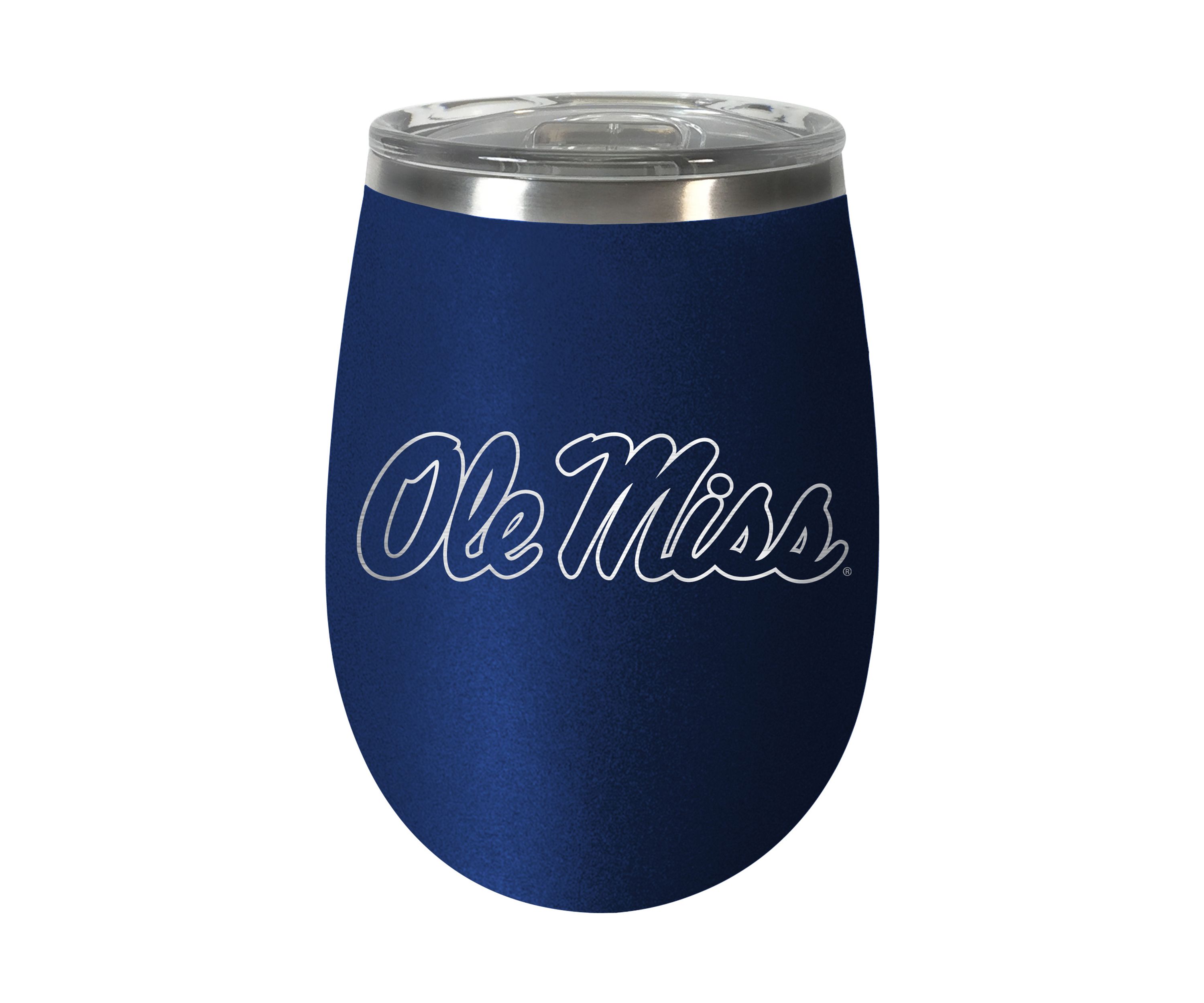 NCAA Ole Miss Rebels 10 Ounce Team Colored Wine Tumbler