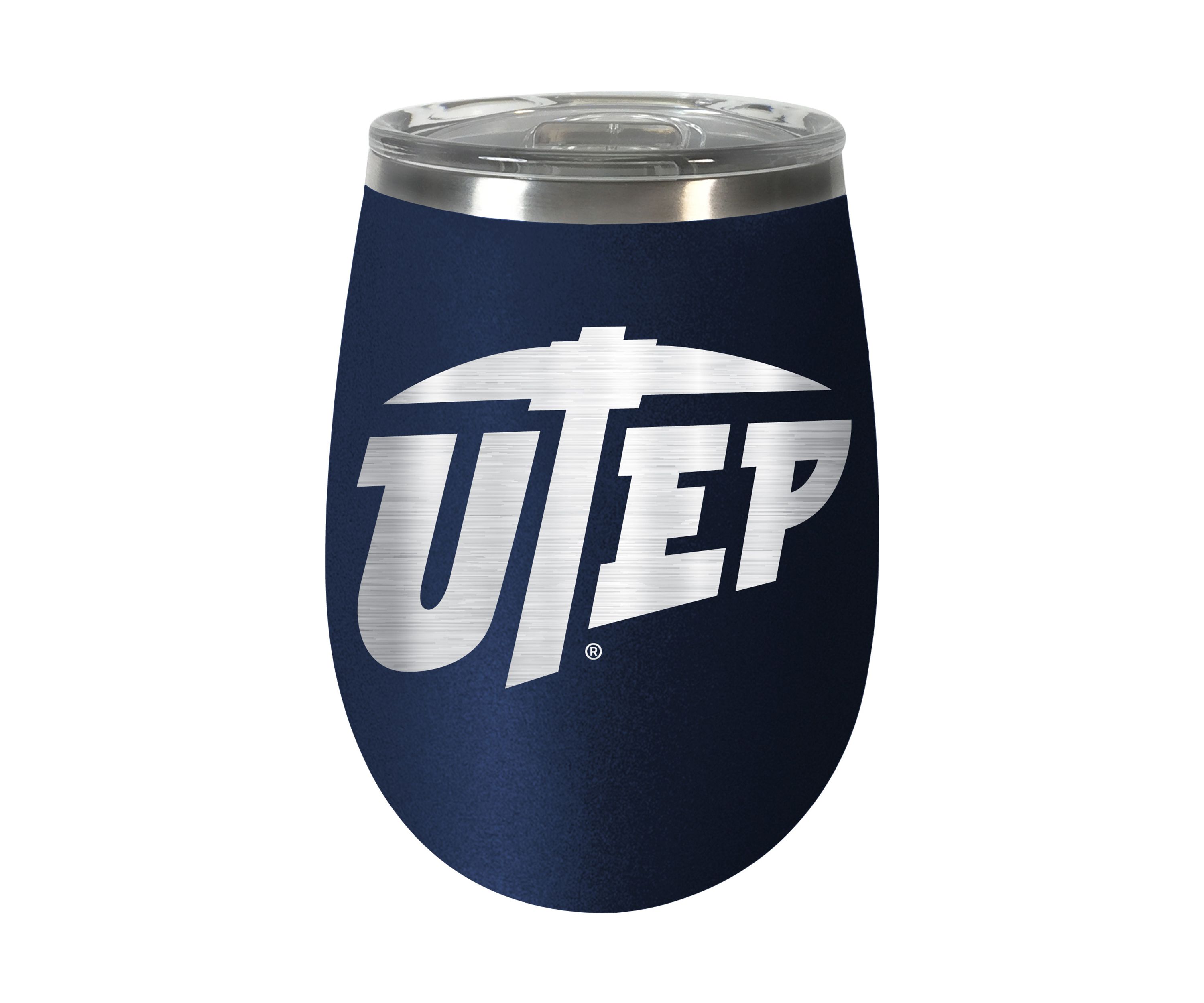 NCAA UTEP Miners 10 Ounce Team Colored Wine Tumbler