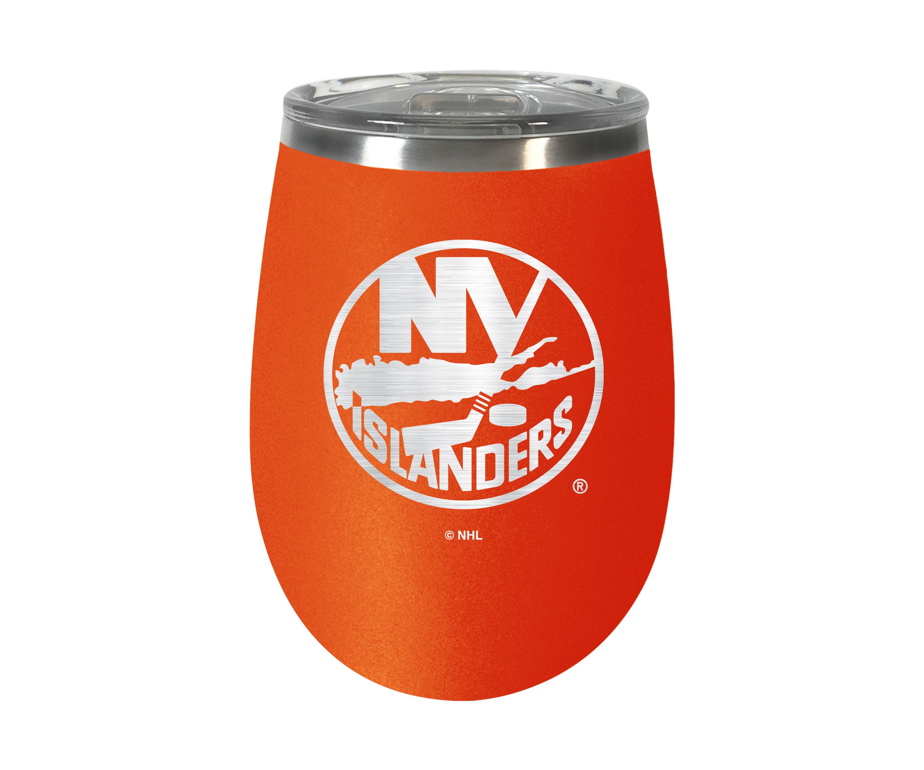 NHL New York Islanders  10 Ounce Team Colored Wine Tumbler