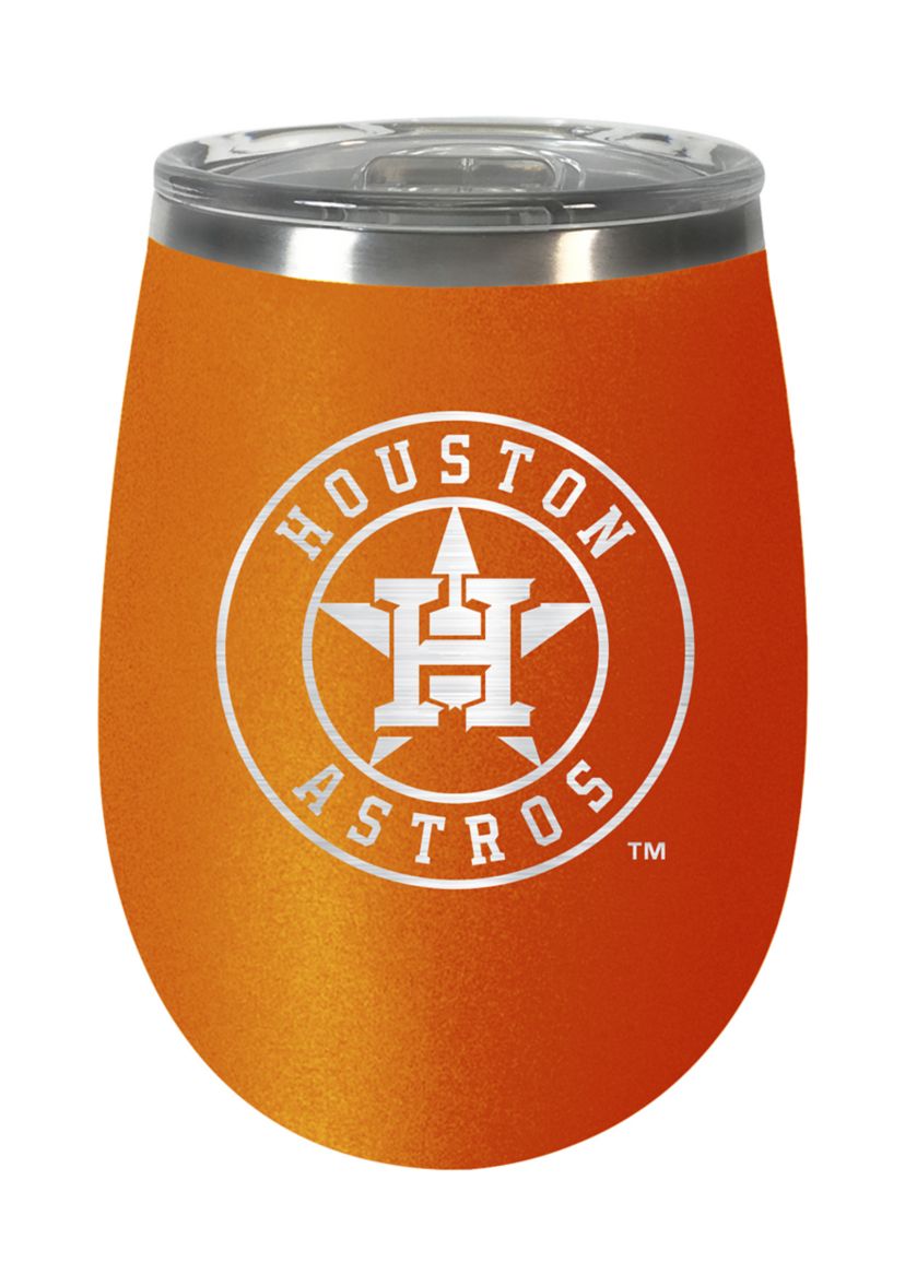 MLB Houston Astros  10 Ounce Team Colored Wine Tumbler