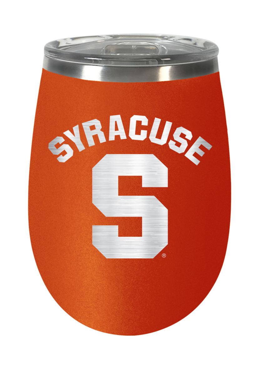 NCAA Syracuse Orange 10 Ounce Team Colored Wine Tumbler